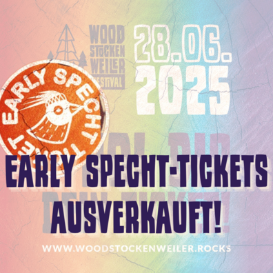 Early Specht ausverkauft Early Specht ausverkauft